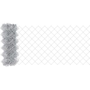 vidaXL Galvanized Steel Fencing Roll - Durable Outdoor Boundary vidaXL Galvanized Steel Fencing Roll - Durable Outdoor Boundary