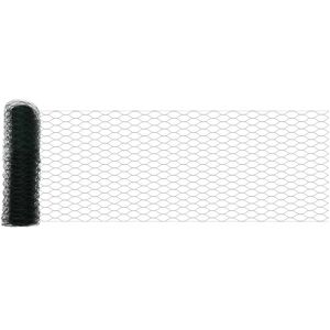VIDAXL - Stahl sechseckiger Gartenzaun 0.5x10m Grün - Zaun VIDAXL - Stahl sechseckiger Gartenzaun 0.5x10m Grün - Zaun