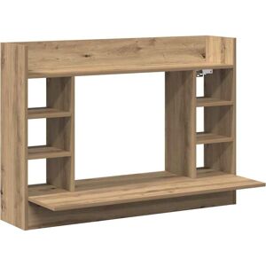 Vidaxl Wall-Mounted Desk Artisan Oak - Space-Saving, Modern Vidaxl Wall-Mounted Desk Artisan Oak - Space-Saving, Modern
