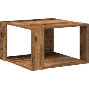 vidaXL Reclaimed Wood Coffee Table - Indoor Rustic Square 51.5x51.5x30 cm vidaXL Reclaimed Wood Coffee Table - Indoor Rustic Square 51.5x51.5x30 cm