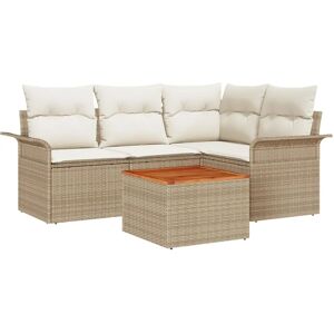 Vidaxl Garden Sofa Set - Handmade, Weather-Resistant, Modern Vidaxl Garden Sofa Set - Handmade, Weather-Resistant, Modern