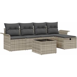 Generic - 6P-OutSofa - Beige - Ensemble de meubles de jardin Generic - 6P-OutSofa - Beige - Ensemble de meubles de jardin