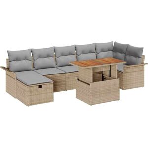 Generic - Garden Sofa Set - Beige - Garden furniture set Generic - Garden Sofa Set - Beige - Garden furniture set