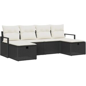 Vidaxl Hage Sofa Sett - Modulært, Værbestandig, 5 Seter Vidaxl Hage Sofa Sett - Modulært, Værbestandig, 5 Seter