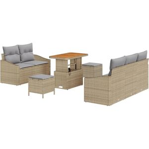 Vidaxl Garden Sofa Set - Modular, Weatherproof, Comfortable Vidaxl Garden Sofa Set - Modular, Weatherproof, Comfortable