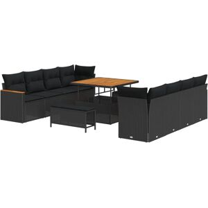 Vidaxl Garden Sofa Set - Modular Design, Weather-Resistant, 6 Seats Vidaxl Garden Sofa Set - Modular Design, Weather-Resistant, 6 Seats