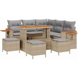 Viadaxl Garden Sofa Set - Durable Synthetic Rattan, 5 Seats Viadaxl Garden Sofa Set - Durable Synthetic Rattan, 5 Seats