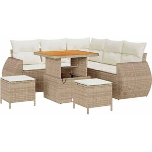 vidaXL 8-delt Havearrangement - Moderne, Vejrbestandig, Komfortabel vidaXL 8-delt Havearrangement - Moderne, Vejrbestandig, Komfortabel