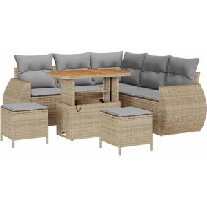 Vidaxl Gartensofa-Set - Modern, Modular, Wasserfest - Gartenmöbel Vidaxl Gartensofa-Set - Modern, Modular, Wasserfest - Gartenmöbel