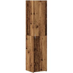 vidaXL Old Wood Highboard - Rustic Natural Wood Finish vidaXL Old Wood Highboard - Rustic Natural Wood Finish