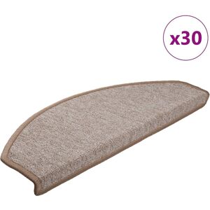 vidaXL Light Brown Stair Treads - Stair Treads vidaXL Light Brown Stair Treads - Stair Treads