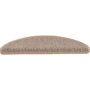 vidaXL Stair Mats Self-Adhesive Sisal Look - Stair Treads Beige vidaXL Stair Mats Self-Adhesive Sisal Look - Stair Treads Beige