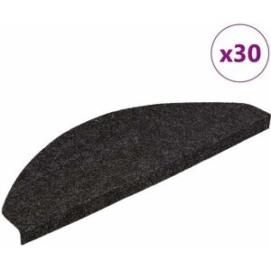 vidaXL Stair Mats Anthracite - Self-adhesive 30 pcs. vidaXL Stair Mats Anthracite - Self-adhesive 30 pcs.