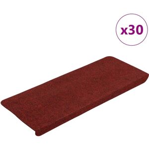 vidaXL Self-adhesive Stair Mats Carpet Stair Treads - Stair Step Protector Rug vidaXL Self-adhesive Stair Mats Carpet Stair Treads - Stair Step Protector Rug