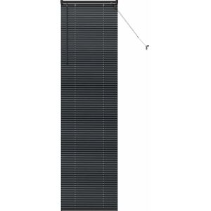 vidaXL Black Aluminium Window Blind with Curtains - Window Blinds vidaXL Black Aluminium Window Blind with Curtains - Window Blinds