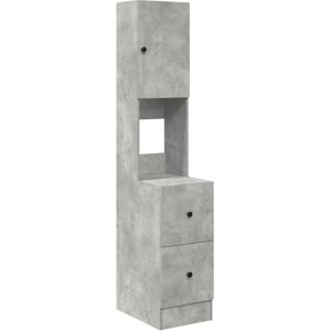 Vidaxl Kitchen Cabinet Concrete Grey 35x50x180 Cm Engineered Wood - Kitchen Cabinet Vidaxl Kitchen Cabinet Concrete Grey 35x50x180 Cm Engineered Wood - Kitchen Cabinet