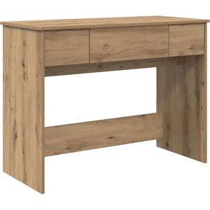 Vidaxl Artisan Oak Dressing Table - Modern Style, Large Drawer, Durable Vidaxl Artisan Oak Dressing Table - Modern Style, Large Drawer, Durable
