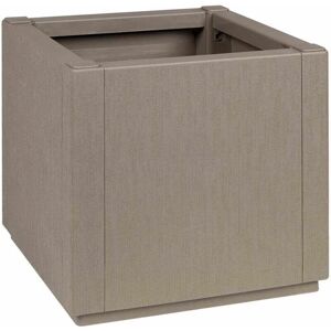 vidaXL - Gartenpflanzkübel Taubengrau PP - 36x36x35 cm - Planter vidaXL - Gartenpflanzkübel Taubengrau PP - 36x36x35 cm - Planter