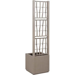 vidaXL Pot de Jardin Dove Grey - 36x36x140 cm Pot d'Extérieur - Publicité vidaXL Pot de Jardin Dove Grey - 36x36x140 cm Pot d'Extérieur - Publicité