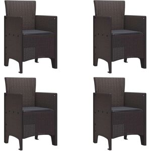 Vidaxl Gartenset - Braun - Witterungsbeständig, Modern, Ergonomisch Vidaxl Gartenset - Braun - Witterungsbeständig, Modern, Ergonomisch