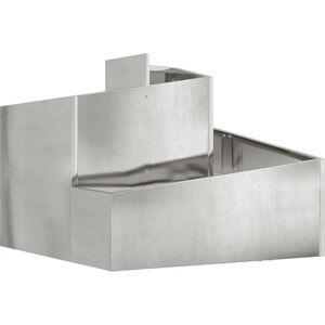 vidaXL Metal Planter - Galvanized Steel - 60x60x50 cm - Planter vidaXL Metal Planter - Galvanized Steel - 60x60x50 cm - Planter