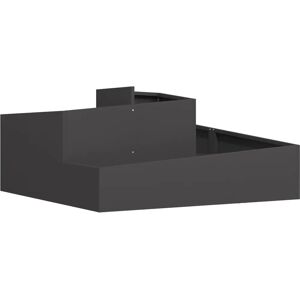 VidaXL Metal Flower Pot Large Rectangular 60cm - Garden & Patio VidaXL Metal Flower Pot Large Rectangular 60cm - Garden & Patio