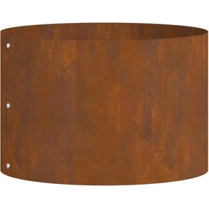 vidaXL Corten Steel Planter - 40cm - Rustic Brown - Indoor/Outdoor vidaXL Corten Steel Planter - 40cm - Rustic Brown - Indoor/Outdoor