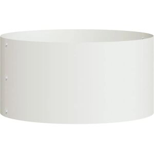 vidaXL Large White Metal Planter - Planter vidaXL Large White Metal Planter - Planter