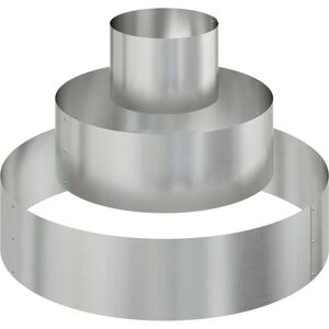 vidaXL Metal Planter Galvanized Steel Ø 90 cm Durable Silver - Planter vidaXL Metal Planter Galvanized Steel Ø 90 cm Durable Silver - Planter