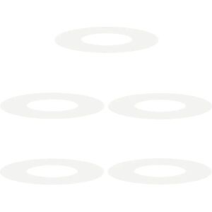 vidaXL White Round Large Plastic Plant Pot for Indoors & Outdoors - Plant Pot vidaXL White Round Large Plastic Plant Pot for Indoors & Outdoors - Plant Pot