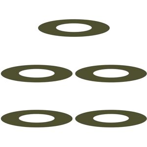 vidaXL Olivgrüner Pflanzkübel - 70 cm - Innen/Außen - Modern vidaXL Olivgrüner Pflanzkübel - 70 cm - Innen/Außen - Modern