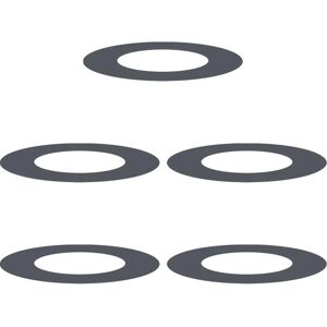 vidaXL Plastic Planting Set - Durable Anthracite Garden Planters vidaXL Plastic Planting Set - Durable Anthracite Garden Planters