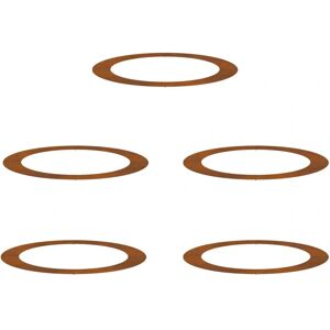 vidaXL Corten Steel Planter - Large Copper Rustic Modern Design vidaXL Corten Steel Planter - Large Copper Rustic Modern Design