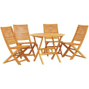 vidaXL - Akazien Garten-Set 5tlg - Outdoor - Garten-Dining-Set vidaXL - Akazien Garten-Set 5tlg - Outdoor - Garten-Dining-Set