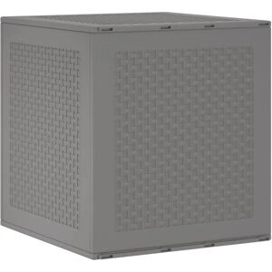 vidaXL Garden Storage Box Light Grey - Garden Storage Box vidaXL Garden Storage Box Light Grey - Garden Storage Box