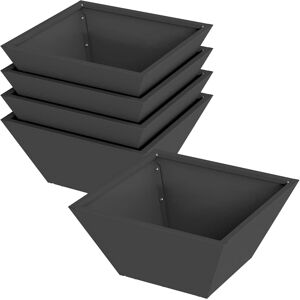 vidaXL Garden Bowl Planter 35x35x15 cm Steel - Planter vidaXL Garden Bowl Planter 35x35x15 cm Steel - Planter