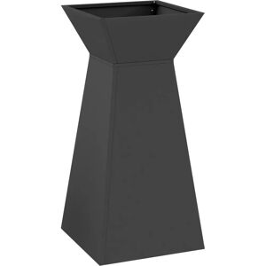 vidaXL Plant Stand Black Plastic 35 x 35 x 73 cm - Plant Type vidaXL Plant Stand Black Plastic 35 x 35 x 73 cm - Plant Type