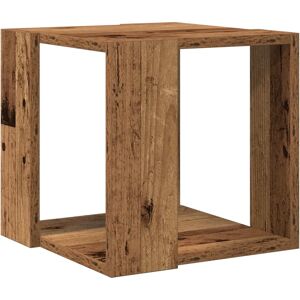 vidaXL Old Wood Coffee Table - Recycled Solid Wood - 32x32x30 cm vidaXL Old Wood Coffee Table - Recycled Solid Wood - 32x32x30 cm