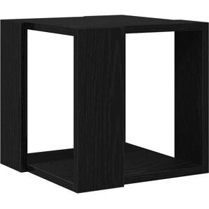 vidaXL Coffee Table Black Oak MDF 32 x 32 x 30 cm - Square vidaXL Coffee Table Black Oak MDF 32 x 32 x 30 cm - Square