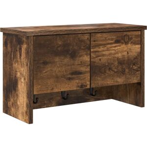 vidaXL Wall-mounted clothes rack smoked oak - Wall-mounted clothes rack vidaXL Wall-mounted clothes rack smoked oak - Wall-mounted clothes rack