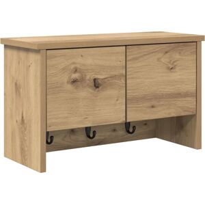 vidaXL Wall-mounted Clothes Rack with Shelf - Clothes Rack vidaXL Wall-mounted Clothes Rack with Shelf - Clothes Rack