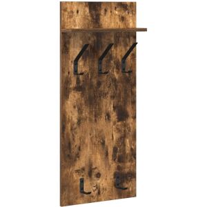 vidaXL Wall-mounted clothes rack - Brown - 90 x 40 x 10 cm vidaXL Wall-mounted clothes rack - Brown - 90 x 40 x 10 cm