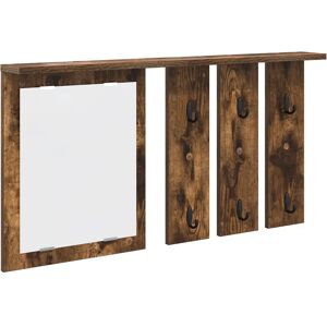 vidaXL Wall-mounted clothes rack - 85 x 10 x 45 cm - Brown vidaXL Wall-mounted clothes rack - 85 x 10 x 45 cm - Brown