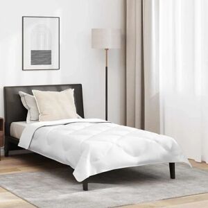 vidaXL Duvet 135x200cm Microfibre White - Bedding Set vidaXL Duvet 135x200cm Microfibre White - Bedding Set