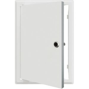 vidaXL White Access Door - 20 x 30 cm Steel - Access Door vidaXL White Access Door - 20 x 30 cm Steel - Access Door