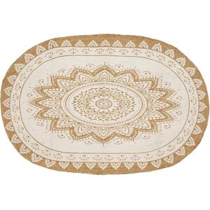 vidaXL Jute Rug 152x245 cm - Bohemian Style Carpet for Living Room - Brown vidaXL Jute Rug 152x245 cm - Bohemian Style Carpet for Living Room - Brown