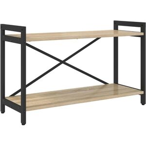 vidaXL Sonoma Oak Bookcase - Storage & Industrial Style vidaXL Sonoma Oak Bookcase - Storage & Industrial Style
