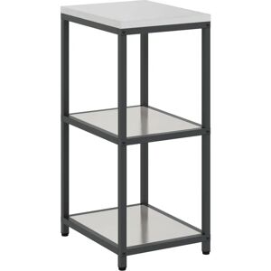 vidaXL Kitchen Storage Shelf - Stainless Steel, Silver, 60 x 50 x 92 cm vidaXL Kitchen Storage Shelf - Stainless Steel, Silver, 60 x 50 x 92 cm