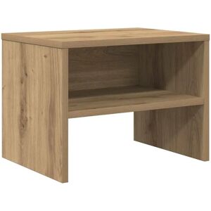 vidaXL Nattbord eik håndverk - Brun - Nattbord vidaXL Nattbord eik håndverk - Brun - Nattbord