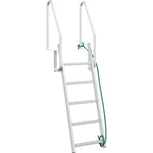 vidaXL Modell 58 x 77 x 191 cm Sølv Aluminium Stige - Stige vidaXL Modell 58 x 77 x 191 cm Sølv Aluminium Stige - Stige